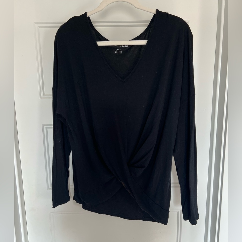 Black long sleeve tshirt